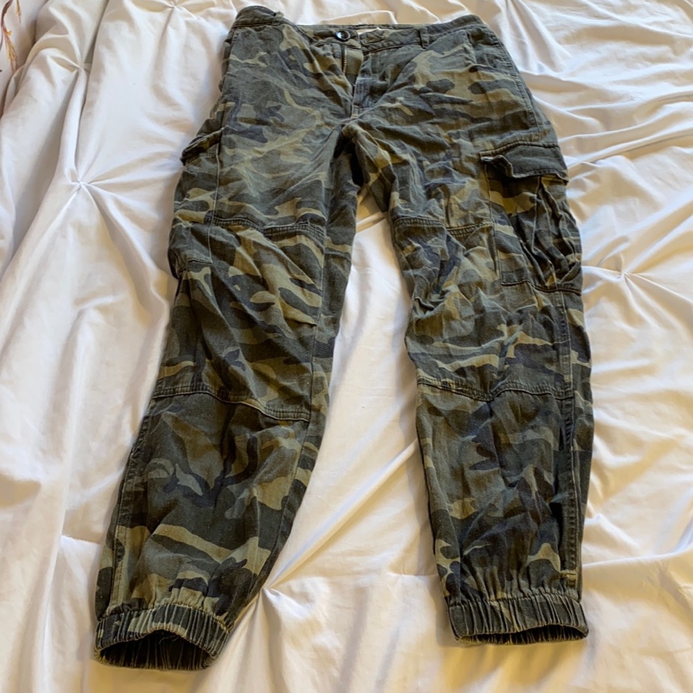 Camo Cargo Joggers